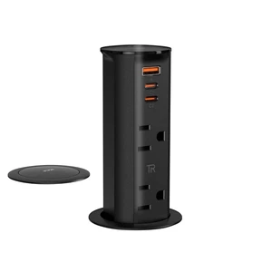 2" Pop Up Outlet for Countertop 20W USB Ports 2 Outlet ETL Listed, ETL Listed Space Saver Splashproof Tamper Resistant Pop Up Socket Desk Power Grommet Home Office Kitchen 2" Pop Up Outlet for Countertop 20W USB Ports 2 Outlet ETL Listed, ETL Listed Space Saver Splashproof Tamper Resistant Pop Up Socket Desk Power Grommet Home Office Kitchen