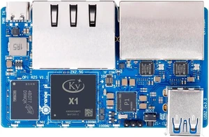 R2S 2GB/4GB/8GB RISC-V Single Board Computer with 8-Core RISC-V AI CPU, 8GB Onboard eMMC, Dual 2.5G & Dual 1000M Ethernet, Development Board Run OpenWrt/Ubuntu (2GB) R2S 2GB/4GB/8GB RISC-V Single Board Computer with 8-Core RISC-V AI CPU, 8GB Onboard eMMC, Dual 2.5G & Dual 1000M Ethernet, Development Board Run OpenWrt/Ubuntu (2GB)