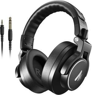 MAONO Wired Studio Headphone for Podcast Recording DJ Mixing Monitor, Professional Close Back Over Ear Stereo Headset w/ 50mm Driver & 3.5mm to 6.35mm Jack for Computer Guitar AMP Piano Keyboard MAONO Wired Studio Headphone for Podcast Recording DJ Mixing Monitor, Professional Close Back Over Ear Stereo Headset w/ 50mm Driver & 3.5mm to 6.35mm Jack for Computer Guitar AMP Piano Keyboard