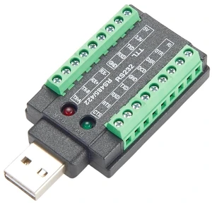 Industrial 4 in 1 USB to RS232 RS485 RS422 TTL 3.3V 5V Serial Converter with FTDI FT232RNL Chip USB 2.0 A to Terminal Block Adapter COM Port for Windows, Linux, Android, MacOS Industrial 4 in 1 USB to RS232 RS485 RS422 TTL 3.3V 5V Serial Converter with FTDI FT232RNL Chip USB 2.0 A to Terminal Block Adapter COM Port for Windows, Linux, Android, MacOS