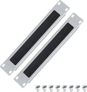 1U Brush Panel Cable Management for 10" Sturdy Stackable Network Rack Server Rack Brush Panel RackMate Alternative for Mac Mini & AI Devices Home Lab Data Center Audio & AV Equipment, 2 Pack 1U Brush Panel Cable Management for 10" Sturdy Stackable Network Rack Server Rack Brush Panel RackMate Alternative for Mac Mini & AI Devices Home Lab Data Center Audio & AV Equipment, 2 Pack
