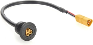 MT60 3Pin Male to Female Extension Cable Round Flush Panel Mount MT60 Bulkhead Connector for Brushless Motor, ESC, FPV Drone, RC Aircraft, EDF Ducted Fan, Robotics (0.8M/2.62FT) MT60 3Pin Male to Female Extension Cable Round Flush Panel Mount MT60 Bulkhead Connector for Brushless Motor, ESC, FPV Drone, RC Aircraft, EDF Ducted Fan, Robotics (0.8M/2.62FT)