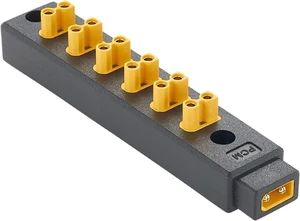 XT30 Male to 6 Female Power Distribution Block for FPV Drone, RC Car (M-F) 6 Port XT30 Solar Panel Charging Adapter for portable power stations, solar generators, LiPo battery XT30 Male to 6 Female Power Distribution Block for FPV Drone, RC Car (M-F) 6 Port XT30 Solar Panel Charging Adapter for portable power stations, solar generators, LiPo battery
