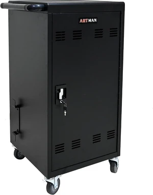 45-Bay Charging Cart for Chromebooks, Laptops, Tablets & iPads, Ideal Laptop Charging Station with Casters & Lockable Cabinet, Fully Assembled Frame, Designed for Classroom, School, Office 45-Bay Charging Cart for Chromebooks, Laptops, Tablets & iPads, Ideal Laptop Charging Station with Casters & Lockable Cabinet, Fully Assembled Frame, Designed for Classroom, School, Office