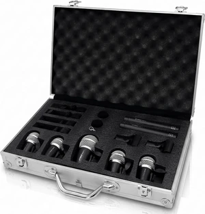 Pyle 7-Piece Wired Dynamic Kit-Kick Bass, Tom/Snare & Cymbals Microphone Set-for Drums, Vocal, & Other Instrument-Complete with Thread Clip, Inserts, Mics Holder & Case, Black Pyle 7-Piece Wired Dynamic Kit-Kick Bass, Tom/Snare & Cymbals Microphone Set-for Drums, Vocal, & Other Instrument-Complete with Thread Clip, Inserts, Mics Holder & Case, Black