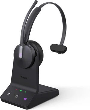 Yealink WH64 Mono DECT & Bluetooth Wireless Headset for Phone PC Cellphone, Teams Certified Single On Ear Headset, 3X Noise Canceling Mic, 26H Talk Time, 606 ft Long Range for Office Call Center Yealink WH64 Mono DECT & Bluetooth Wireless Headset for Phone PC Cellphone, Teams Certified Single On Ear Headset, 3X Noise Canceling Mic, 26H Talk Time, 606 ft Long Range for Office Call Center