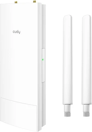 Cudy AX3000 High-Power Wi-Fi 6 GbE Outdoor Access Point, AP3000 Outdoor
2402+574 Mbps, 1x Gigabit PoE Port, IP65 -40~158°F 6kV Surge, 200+ Clients, 802.3at/Passive PoE Powered (Adapter included) Cudy AX3000 High-Power Wi-Fi 6 GbE Outdoor Access Point, AP3000 Outdoor
2402+574 Mbps, 1x Gigabit PoE Port, IP65 -40~158°F 6kV Surge, 200+ Clients, 802.3at/Passive PoE Powered (Adapter included)