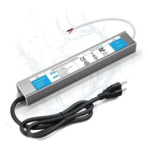 LED Driver 200 Watts Waterproof IP67 Power Supply 85V-265V AC to 24V DC Converter,Quiet and Small LED Transformer Low Voltage Output with 3-Prong Plug 3 Feet Cable for LED Light Strip, Outdoor LED Driver 200 Watts Waterproof IP67 Power Supply 85V-265V AC to 24V DC Converter,Quiet and Small LED Transformer Low Voltage Output with 3-Prong Plug 3 Feet Cable for LED Light Strip, Outdoor