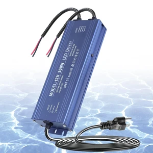 Waterproof IP67 LED Driver 12V 300W Ultra Slim LED Power Supply 110V AC to 12V DC 25A 300 Watt Quiet Low Volt Converter LEDs Transformer Constant Voltage for LEDs Strip, Indoor & Outdoor Waterproof IP67 LED Driver 12V 300W Ultra Slim LED Power Supply 110V AC to 12V DC 25A 300 Watt Quiet Low Volt Converter LEDs Transformer Constant Voltage for LEDs Strip, Indoor & Outdoor