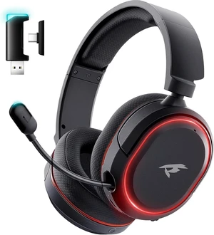 Wireless Gaming Headset for PC PS5 PS4 Mac Switch 7.1 Surround Sound 100-Hr,2.4Ghz USB Gaming Headphones, Bluetooth 5.4 & Type-C, Noise Canceling Mic, RGB Light, Ideal for FPS, RPG Gamers, Not for Xbo Wireless Gaming Headset for PC PS5 PS4 Mac Switch 7.1 Surround Sound 100-Hr,2.4Ghz USB Gaming Headphones, Bluetooth 5.4 & Type-C, Noise Canceling Mic, RGB Light, Ideal for FPS, RPG Gamers, Not for Xbo