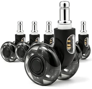 Spring Shock Absorbing Office Chair Wheels 2 Inch Set of 5 (Black)
Heavy Duty 650 Lbs, Rolls Smoothly on Hardwood and Carpet, Universal Size 11x22mm, Fits 99% Spring Shock Absorbing Office Chair Wheels 2 Inch Set of 5 (Black)
Heavy Duty 650 Lbs, Rolls Smoothly on Hardwood and Carpet, Universal Size 11x22mm, Fits 99%