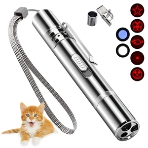 Cat Toys Laser Pointer for Indoor Cat Mouse Toys Pet Interactive Toy Pointer Kitten Dog Chase Play LED Flashlight 7 Adjustable Patterns Red Light Remotes Teaching Tool Rechargeable Cat Toys Laser Pointer for Indoor Cat Mouse Toys Pet Interactive Toy Pointer Kitten Dog Chase Play LED Flashlight 7 Adjustable Patterns Red Light Remotes Teaching Tool Rechargeable