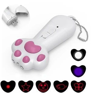 Interactive Cat Toys for Indoor Cats and Dogs,7 in 1 USB Rechargeable Cat Teaser Toy for Chasing and Exercise Interactive Cat Toys for Indoor Cats and Dogs,7 in 1 USB Rechargeable Cat Teaser Toy for Chasing and Exercise
