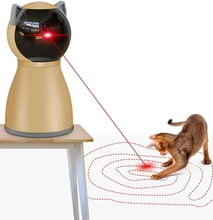Interactive Cat Laser Toy Automatic for Indoor Cats,Real Random Trajectory Rechargeable Laser Cat Toys for Indoor Cats/Kittens/Dogs Interactive Cat Laser Toy Automatic for Indoor Cats,Real Random Trajectory Rechargeable Laser Cat Toys for Indoor Cats/Kittens/Dogs