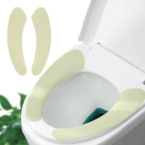 Thin and Warm Toilet Seat Cover Pad Self-Adhesive, Adjustable and Cut-to-Fit, Comfortable and Easy to Clean, Perfect for Home Bathrooms (Green) Thin and Warm Toilet Seat Cover Pad Self-Adhesive, Adjustable and Cut-to-Fit, Comfortable and Easy to Clean, Perfect for Home Bathrooms (Green)