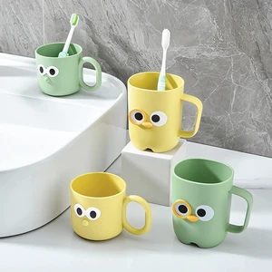 4 Pcs Cute Cartoon Bathroom Toothbrush Cups, Durable Tumbler | Unbreakable Reusable Toothbrush Holders, Plastic Household Mouthwash Cups, BPA-Free Water Mugs for Kids Couples Friends 4 Pcs Cute Cartoon Bathroom Toothbrush Cups, Durable Tumbler | Unbreakable Reusable Toothbrush Holders, Plastic Household Mouthwash Cups, BPA-Free Water Mugs for Kids Couples Friends