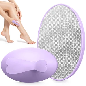 Crystal Hair Eraser, Painless Nano Glass Hair Remover, Grip, Unisex | Reusable Exfoliating Body Hair Removal Tool for Legs, Arms and Back Crystal Hair Eraser, Painless Nano Glass Hair Remover, Grip, Unisex | Reusable Exfoliating Body Hair Removal Tool for Legs, Arms and Back