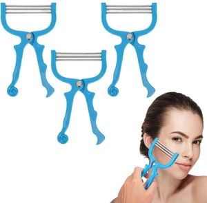 3Pcs Facial Hair Remover Spring Eyebrow Face Epilator Coil Portable Hair Remover Manual Face Hair Removers Threaders Spring Threading Tool for Women Lady 3Pcs Facial Hair Remover Spring Eyebrow Face Epilator Coil Portable Hair Remover Manual Face Hair Removers Threaders Spring Threading Tool for Women Lady