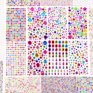 10000PCS+ Gem Stickers, Rhinestone Stickers for Crafts, Jewels Diamond | Self-Adhesive, Bedazzling Gem Stickers for Kids, Acrylic, Bling Gems for Scrapbook Supplies, Face Makeup, DIY Art Projects 10000PCS+ Gem Stickers, Rhinestone Stickers for Crafts, Jewels Diamond | Self-Adhesive, Bedazzling Gem Stickers for Kids, Acrylic, Bling Gems for Scrapbook Supplies, Face Makeup, DIY Art Projects