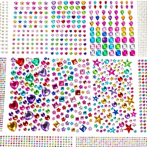7300+PCS Face Jewels for Makeup, Self Adhesive Rhinestone Stickers Kit Multicolor Gems for Face, Eyes, Hair, Nails, Body Art Festival Party Rave Makeup Supplies 7300+PCS Face Jewels for Makeup, Self Adhesive Rhinestone Stickers Kit Multicolor Gems for Face, Eyes, Hair, Nails, Body Art Festival Party Rave Makeup Supplies