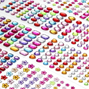 1200+ PCS Rhinestone Stickers,Self Adhesive Gem Sticker Bling Jewels for DIY Craft Nail Body Makeup Festival, 14 Sheets Jewels Stickers for Card Making Decorations 1200+ PCS Rhinestone Stickers,Self Adhesive Gem Sticker Bling Jewels for DIY Craft Nail Body Makeup Festival, 14 Sheets Jewels Stickers for Card Making Decorations
