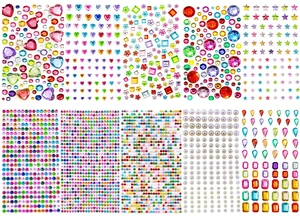 Gem Stickers Self Adhesive Gems for Crafts Acrylic Bling Rhinestones Assorted Shapes 10 Sheets with Pearl Stick DIY Jewels Craft Supplies Residue-Free & Long-Lasting Adhesion Gem Stickers Self Adhesive Gems for Crafts Acrylic Bling Rhinestones Assorted Shapes 10 Sheets with Pearl Stick DIY Jewels Craft Supplies Residue-Free & Long-Lasting Adhesion