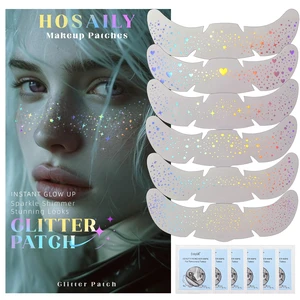 6pcs Holographic Glitter Freckles Face Tattoo for Rave Accessories | 6Styles, Includes Remover Wipes, Prom&Festive&Party Supplies, Sparkle Cute Star Speckles Makeup Patches, Waterproof&Long Wear 6pcs Holographic Glitter Freckles Face Tattoo for Rave Accessories | 6Styles, Includes Remover Wipes, Prom&Festive&Party Supplies, Sparkle Cute Star Speckles Makeup Patches, Waterproof&Long Wear