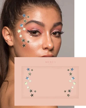 Stars Face Jewel by MERCY LONDON All in One Face Jewels Costume Accessories Stars Face Jewel by MERCY LONDON All in One Face Jewels Costume Accessories