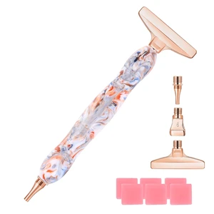 Diamond Painting Pen with Screw Thread Tips,1PCS Diamond Art Pen and 3 PCS Rose Gold Stainless Steel Metal Tips,Diamond Painting Tools for DIY Diamond Art Diamond Painting Pen with Screw Thread Tips,1PCS Diamond Art Pen and 3 PCS Rose Gold Stainless Steel Metal Tips,Diamond Painting Tools for DIY Diamond Art