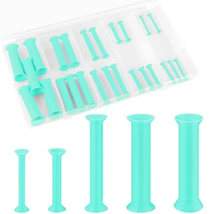 25P Resin Hole Makers, 5Sizes 2/3/4/6/8mm Silicone Mold Tool with Box | 25 Resin Hole Makers, Double-Side Suction, 5 Sizes And Storage Box, For Jewelry, Earrings, Bookmarks, Keychains, Resin Crafts 25P Resin Hole Makers, 5Sizes 2/3/4/6/8mm Silicone Mold Tool with Box | 25 Resin Hole Makers, Double-Side Suction, 5 Sizes And Storage Box, For Jewelry, Earrings, Bookmarks, Keychains, Resin Crafts
