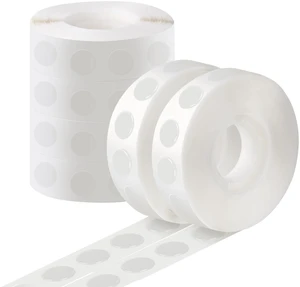 3000 Pieces Glue Points, Balloon Tape, Sticky Dots, Double Sided Glue Points, Balloon Sticky Dots for Craft, Wedding Decoration, Stick Photos 3000 Pieces Glue Points, Balloon Tape, Sticky Dots, Double Sided Glue Points, Balloon Sticky Dots for Craft, Wedding Decoration, Stick Photos