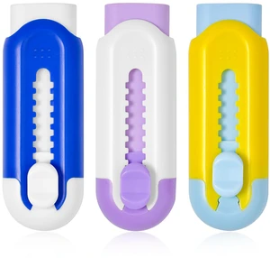 Retractable Eraser, Pack of 3, Pencil Eraser for Pencils,Assorted Color Retractable Eraser, Pack of 3, Pencil Eraser for Pencils,Assorted Color