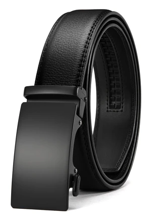 Mens Leather Ratchet Belt - 1 3/8" for Dress Pants | Micro-adjustable, Smooth Sliding Track, Trim to Fit, Formal Suits, Casual Jeans, Gift Box Mens Leather Ratchet Belt - 1 3/8" for Dress Pants | Micro-adjustable, Smooth Sliding Track, Trim to Fit, Formal Suits, Casual Jeans, Gift Box