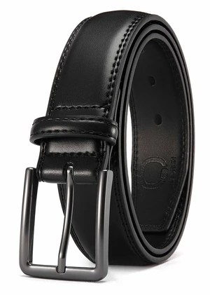 Men's Leather Belt - 1 3/8" Dress Belt for Business & Casual Wear | Reinforced Stitching, Classic Style, Comfortable Fit, Gift-Boxed, Pairs with Suits, Slacks and Jeans Men's Leather Belt - 1 3/8" Dress Belt for Business & Casual Wear | Reinforced Stitching, Classic Style, Comfortable Fit, Gift-Boxed, Pairs with Suits, Slacks and Jeans