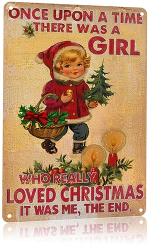 Vintage Christmas Decor,Retro Rustic Wall Art Decorations | Christmas Metal Sign for Home,Indoor,Farmhouse,Kitchen,Bedroom,Room,Gifts for Women,Girls,8 X 12 Inches Vintage Christmas Decor,Retro Rustic Wall Art Decorations | Christmas Metal Sign for Home,Indoor,Farmhouse,Kitchen,Bedroom,Room,Gifts for Women,Girls,8 X 12 Inches