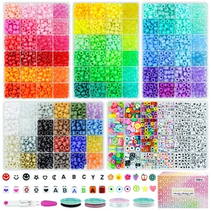 5 Boxes Bracelet Making Kit Pony Beads, 96 Colors 3500Pcs Kandi Beads for Bracelets with 800Pcs Letter Bead Friendship Bracelet Rave Accessories Craft Kits for Kids Adults Keychain Jewelry Making 5 Boxes Bracelet Making Kit Pony Beads, 96 Colors 3500Pcs Kandi Beads for Bracelets with 800Pcs Letter Bead Friendship Bracelet Rave Accessories Craft Kits for Kids Adults Keychain Jewelry Making