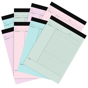 8 Pcs Legal Pads College Ruled, 45 Sheets Note Pads, Multicolor | 8.5 x 11 Inches, Lined Paper Notebooks, Office, School, Teacher, Students, Business, Black Binding Top 8 Pcs Legal Pads College Ruled, 45 Sheets Note Pads, Multicolor | 8.5 x 11 Inches, Lined Paper Notebooks, Office, School, Teacher, Students, Business, Black Binding Top
