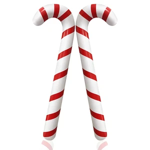 2pcs Inflatable Candy Canes Balloons for Christmas Candy Cane Decorations - Large Pool Floats Outdoor Candy Canes Balloons for Candy Cane Christmas Decorations 2pcs Inflatable Candy Canes Balloons for Christmas Candy Cane Decorations - Large Pool Floats Outdoor Candy Canes Balloons for Candy Cane Christmas Decorations