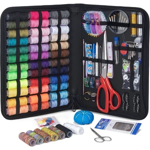 Large Sewing Kit for Adults: 2-Year Supply for Home Hand Mending | 251 Pcs Complete Needle Thread Kit - Heavy Duty Scissors - 45XL Thread - Oxford carrying case - Home Travel College Dorm Large Sewing Kit for Adults: 2-Year Supply for Home Hand Mending | 251 Pcs Complete Needle Thread Kit - Heavy Duty Scissors - 45XL Thread - Oxford carrying case - Home Travel College Dorm