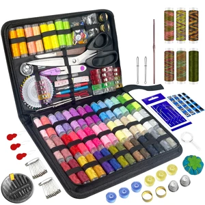 305Pcs Sewing Kit for Adults, 56Color Thread Spools, Portable Needle and Thread Kit for Sewing, with Scissors and Accessories for Adults, Beginner, Home, Travel, Emergency Sewing Kits 305Pcs Sewing Kit for Adults, 56Color Thread Spools, Portable Needle and Thread Kit for Sewing, with Scissors and Accessories for Adults, Beginner, Home, Travel, Emergency Sewing Kits