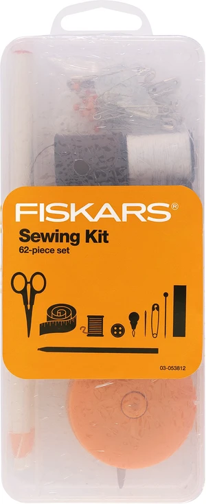 62-Piece Sewing Kit with Scissors, Clear | Measuring Tape, Pins, Thread and More, Sewing Set with Case, Craft Supplies 62-Piece Sewing Kit with Scissors, Clear | Measuring Tape, Pins, Thread and More, Sewing Set with Case, Craft Supplies