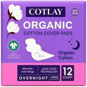 Organic Cotton Overnight Pads | Thin, Ultra Absorbent and Long Pads | Overnight Pads for Women | Sanitary Pads for Women Overnight | Period Pads | for Sensitive Skin,Overnight Maxi Pads (12 Count) Organic Cotton Overnight Pads | Thin, Ultra Absorbent and Long Pads | Overnight Pads for Women | Sanitary Pads for Women Overnight | Period Pads | for Sensitive Skin,Overnight Maxi Pads (12 Count)