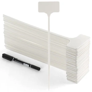 Garden Markers Waterproof, Outdoor Large Plant Id Tags Tall Plant Labels, Plastic Garden Signs Identification Stakes, for Vegetables Herb Seed Pot Flower, 50pcs 11'' Long Garden Markers Waterproof, Outdoor Large Plant Id Tags Tall Plant Labels, Plastic Garden Signs Identification Stakes, for Vegetables Herb Seed Pot Flower, 50pcs 11'' Long