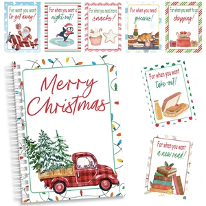 Christmas Gift Card Book 7 x 5 Inch Merry Christmas Booklet Organizer Greeting Card Album Keeper Personalized Gift for Merry Xmas Party Supplies(1 Pcs,Red Truck) Christmas Gift Card Book 7 x 5 Inch Merry Christmas Booklet Organizer Greeting Card Album Keeper Personalized Gift for Merry Xmas Party Supplies(1 Pcs,Red Truck)