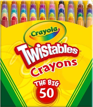 Mini Twistables Crayons for Kids (50ct), Cute Back to School Supplies for Kids, Crayons for Coloring Books, Gift for Toddlers Girls & Boys, Arts & Crafts, 3+ Mini Twistables Crayons for Kids (50ct), Cute Back to School Supplies for Kids, Crayons for Coloring Books, Gift for Toddlers Girls & Boys, Arts & Crafts, 3+