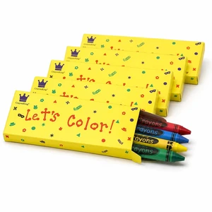 200 Bulk Crayons, 50 Boxed Crayon Packs of 4 | Non-Toxic, Perfect for Restaurants, Perfect for Classrooms, Perfect for Parties, Goodie Bag Fillers, 4 Assorted Colors 200 Bulk Crayons, 50 Boxed Crayon Packs of 4 | Non-Toxic, Perfect for Restaurants, Perfect for Classrooms, Perfect for Parties, Goodie Bag Fillers, 4 Assorted Colors