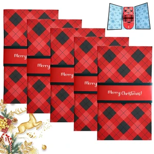 5Pcs Handmade Christmas Gift Card Booklet, Handmade ChristmasGift Card Holder Book, Christmas Money Holder Envelope Booklet, DIY XmasGift, Party Gift Supplies 5Pcs Handmade Christmas Gift Card Booklet, Handmade ChristmasGift Card Holder Book, Christmas Money Holder Envelope Booklet, DIY XmasGift, Party Gift Supplies