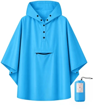 Lightweight Kids Rain Poncho Jacket Waterproof Outwear Rain Coat Blue X-Large Lightweight Kids Rain Poncho Jacket Waterproof Outwear Rain Coat Blue X-Large