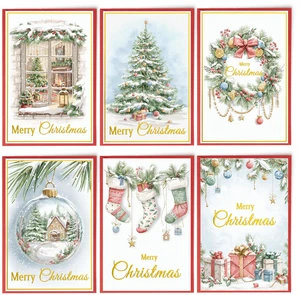 24 Christmas Cards Assortment, Festive Gold Foil Glitter Watercolor Bulk Xmas Cards with Envelopes & Messages - 6 Patterns, 4 3/4" x 7" for Friends, Family, Kids, Boys & Girls 24 Christmas Cards Assortment, Festive Gold Foil Glitter Watercolor Bulk Xmas Cards with Envelopes & Messages - 6 Patterns, 4 3/4" x 7" for Friends, Family, Kids, Boys & Girls