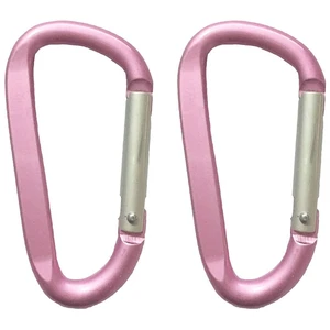 Large Carabiners Keychain 3" Aluminum D Shape Premium Durable D-Ring Carabiner Clip Hook Camping Accessories Snap Link Key Chain Durable Improved Design (2pcs Pink) Large Carabiners Keychain 3" Aluminum D Shape Premium Durable D-Ring Carabiner Clip Hook Camping Accessories Snap Link Key Chain Durable Improved Design (2pcs Pink)